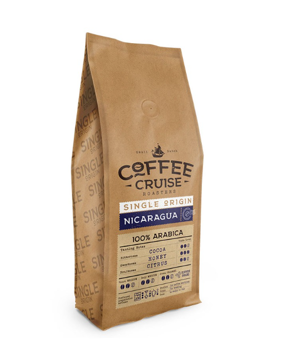 Kavos pupelės COFFEE CRUISE  Nicaragua 1 kg.