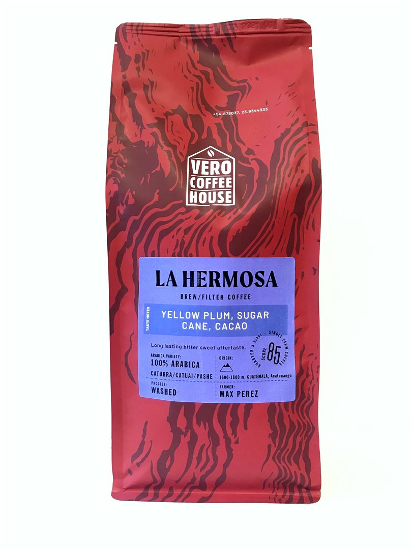 Kavos pupelės VERO COFFEE Guatemala La Hermosa, 1kg