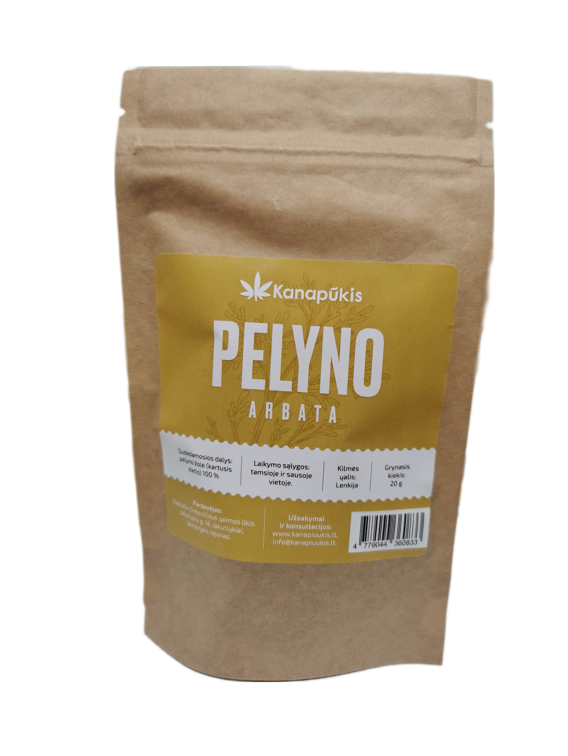 Pelynas - žolelių arbata 20 g.