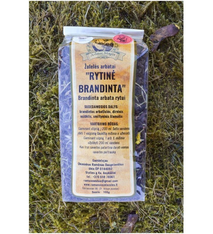 BRANDINTA ARBATA RYTUI ,,RYTINĖ BRANDINTA"