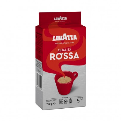 Malta kava LAVAZZA Rossa 250 g.