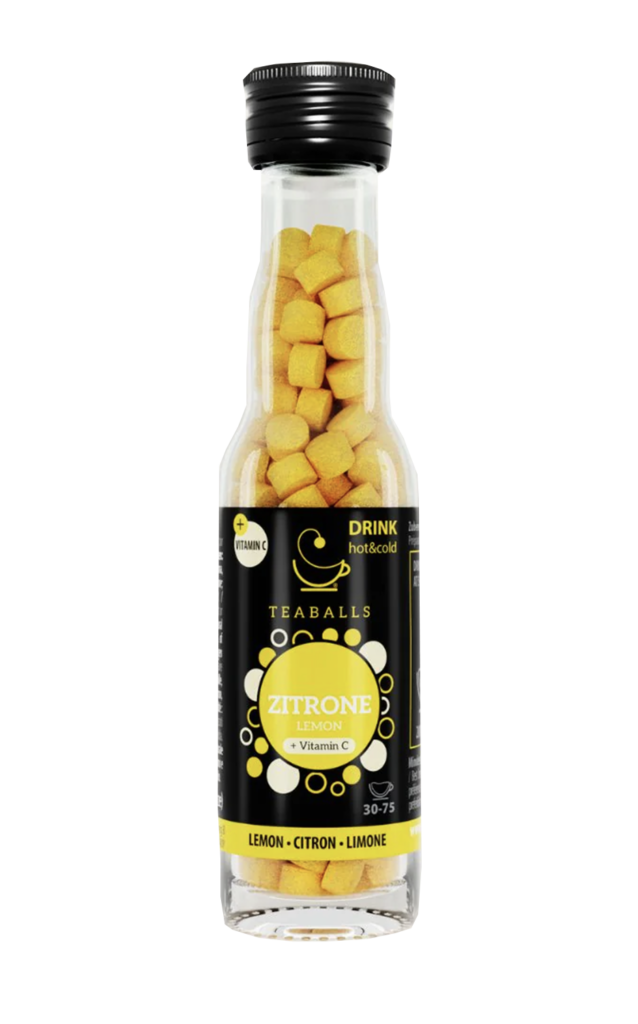 TEABALLS arbatos rutuliukai su citrina ir vitaminu C, 15g
