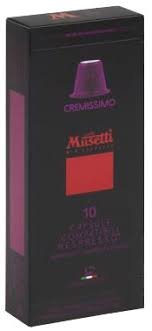 MUSETTI CREMISSIMO nespresso kapsulės, 10vnt.