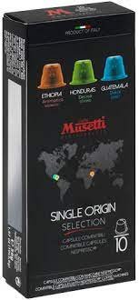 MUSETTI SINGLE ORIGIN SELECTION nespresso kapsulės, 10vnt