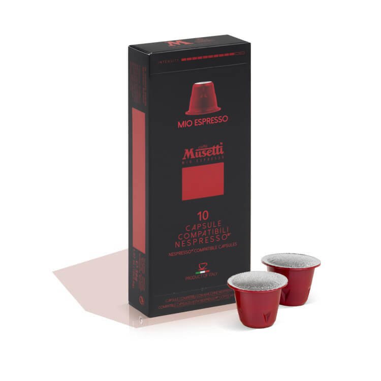 MUSETTI MIO ESPRESSO nespresso kapsulės, 10vnt