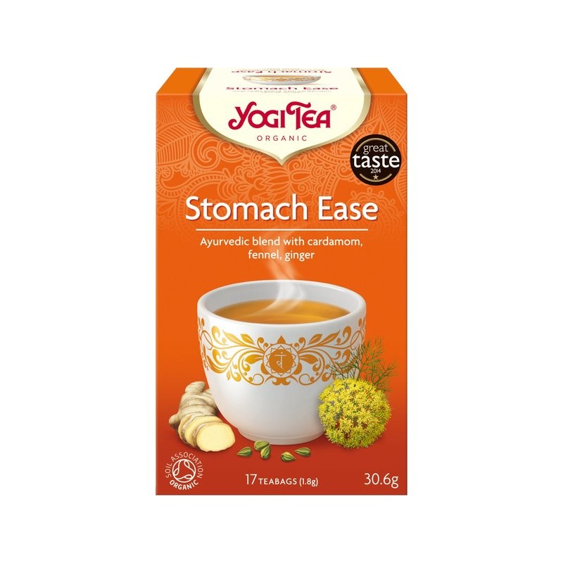 Ekologiškas žolelių ir prieskonių mišinys "Lengvas skrandis" YOGI TEA 30g