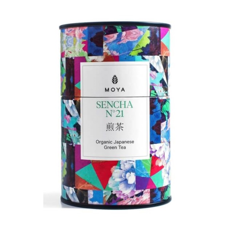 Ekologiška biri japoniška žalioji arbata MOYA SENCHA No. 21, 60 g