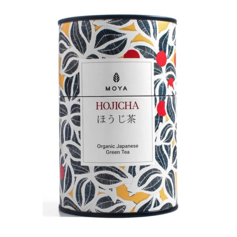Ekologiška biri japoniška žalioji arbata Hojicha MOYA, 60 g