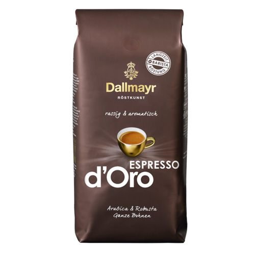 Kavos pupelės DALLMAYR ESPRESSO D`ORO, 1 kg