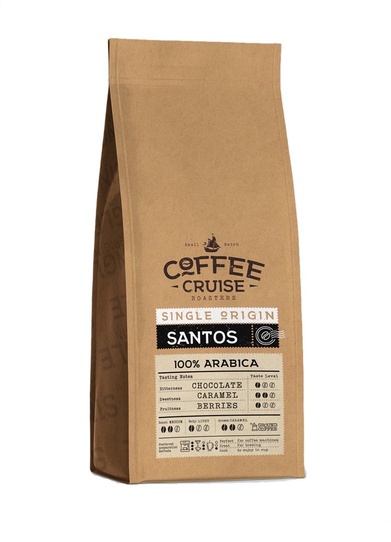 Malta kava COFFEE CRUISE  Santos 250 g.