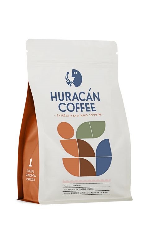 Kavos pupelės Huracan Coffee PRIMROSE, 1 kg