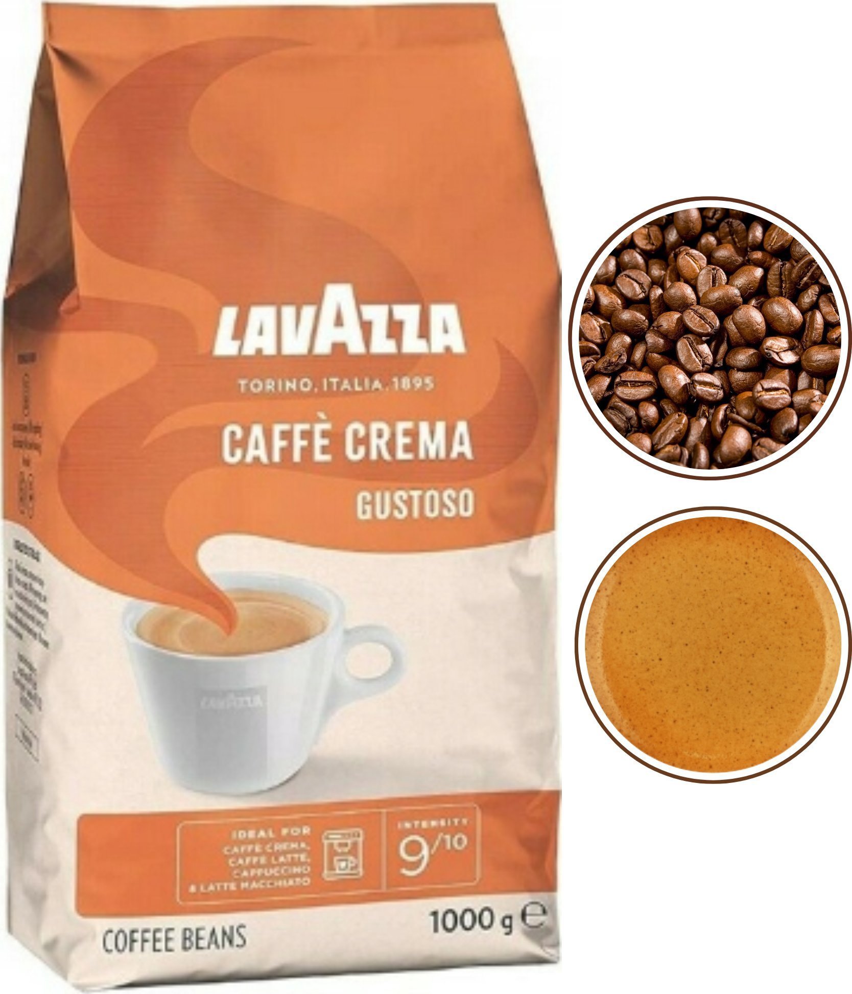 Grain coffee Lavazza Caffe Crema Gustos 1 kg