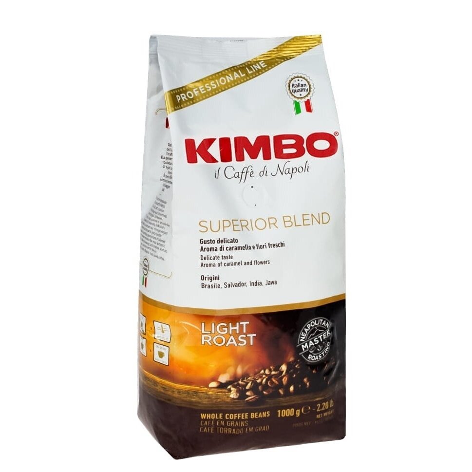 Kavos pupelės Kimbo Superior Blend, 1kg