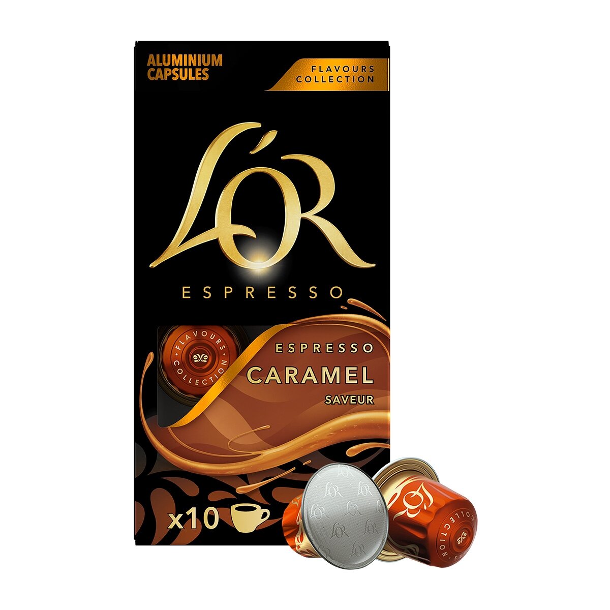 Kavos kapsulės suderinamos su Nespresso® L'OR CARAMEL, 10 vnt.