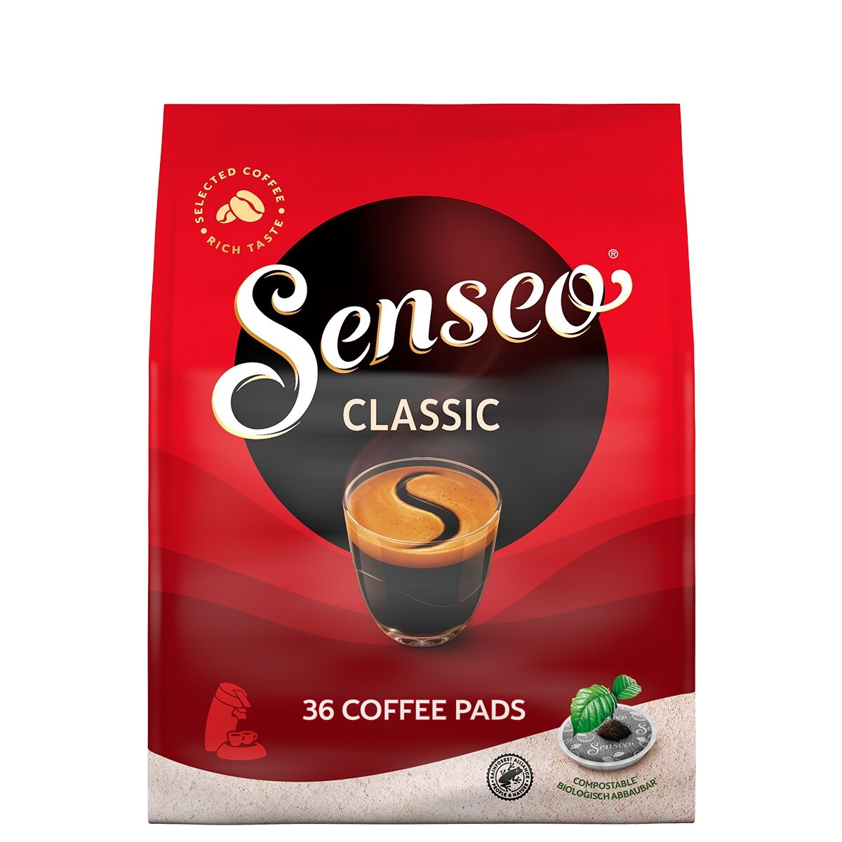 Kavos pagalvėlės Senseo Classic 36 vnt.