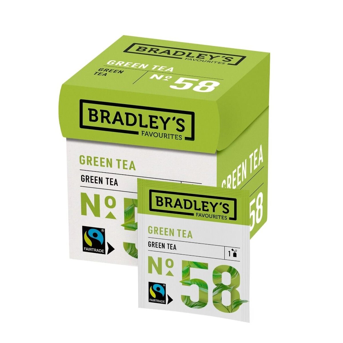 Žalioji arbata Bradley's 12 vnt. maišelių