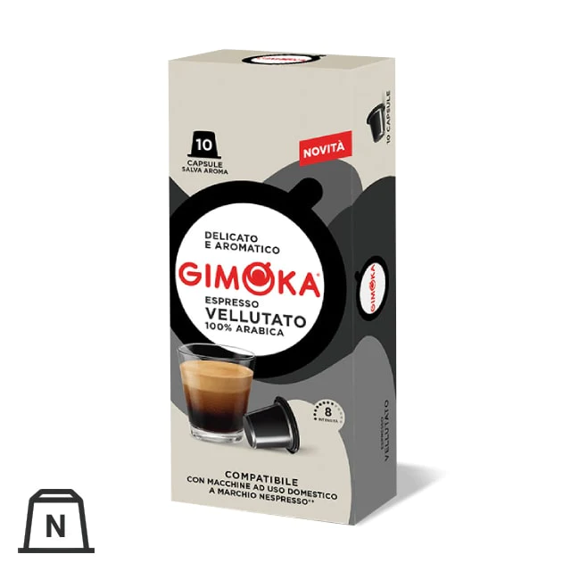 Gimoka Vellutato 10 kapsulių