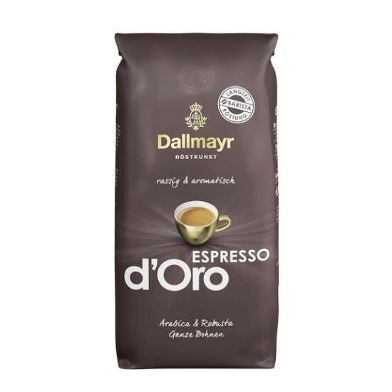 Dallmayr Espresso d’Oro kavos pupelės 1kg