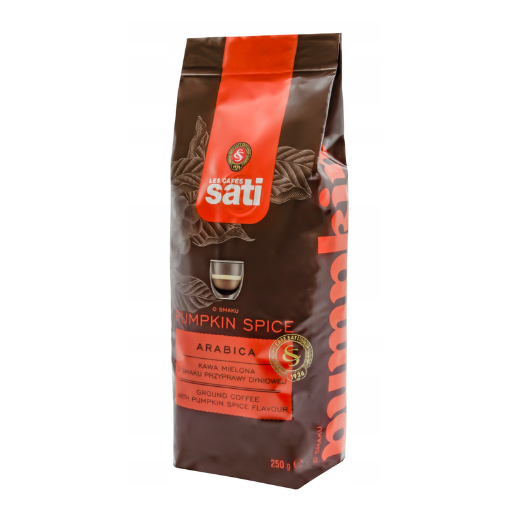 Sati moliūgų su prieskoniais aromatizuota kava 250g