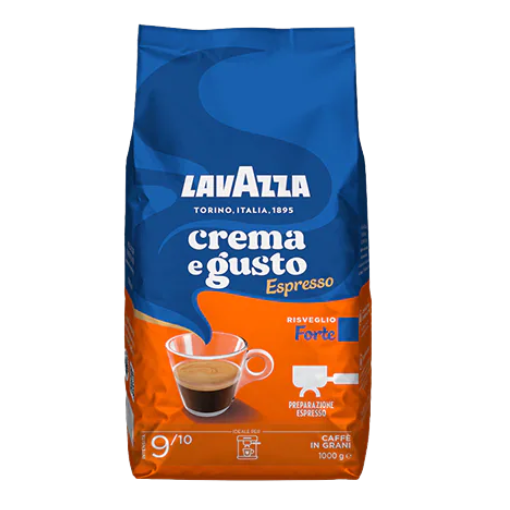 Lavazza Espresso Crema E Gusto kavos pupelės  1kg