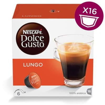 NESCAFÉ® DOLCE GUSTO® LUNGO KAVA 16 KAPSULIŲ