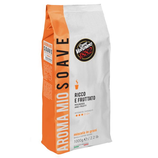Vergnano Aroma Mio Soave Pupelės: Kava su Švelniu Aštrumu