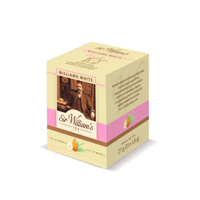 Sir William’s Baltoji Arbata: Grynas Švelnumas 15 vnt.