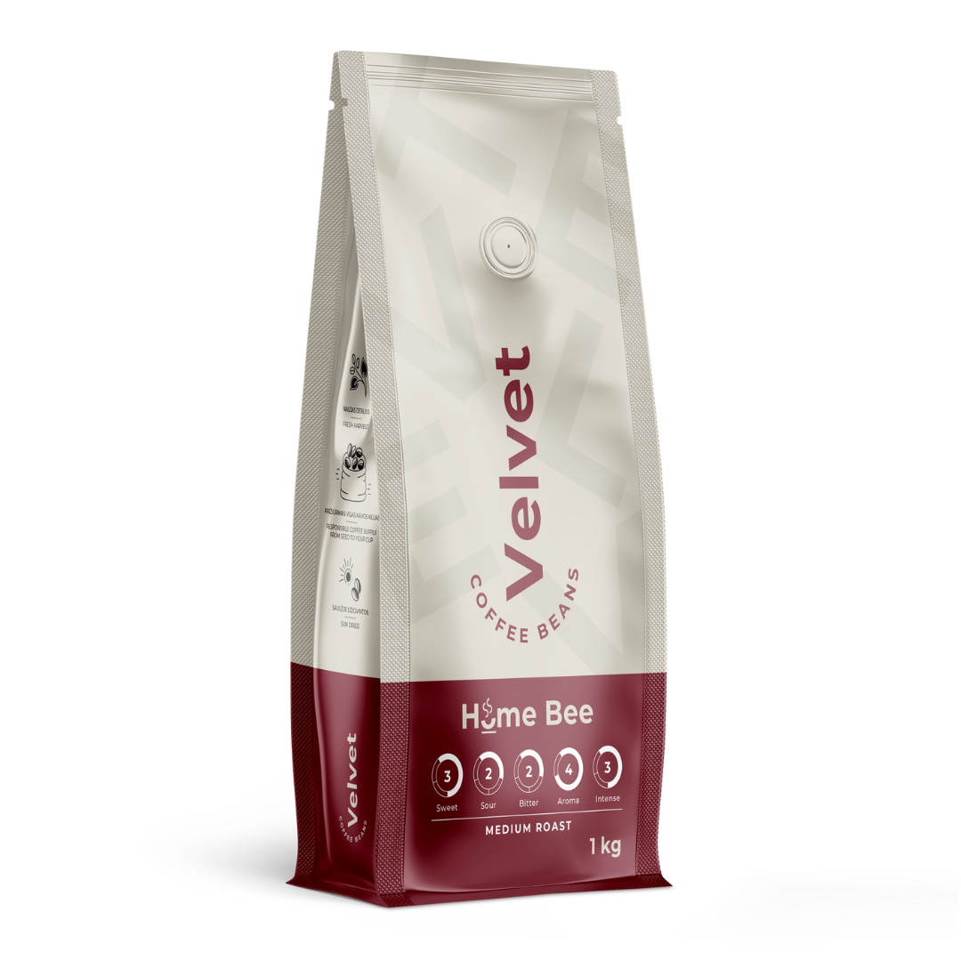 Home Bee Velvet kavos pupelės (1 kg)