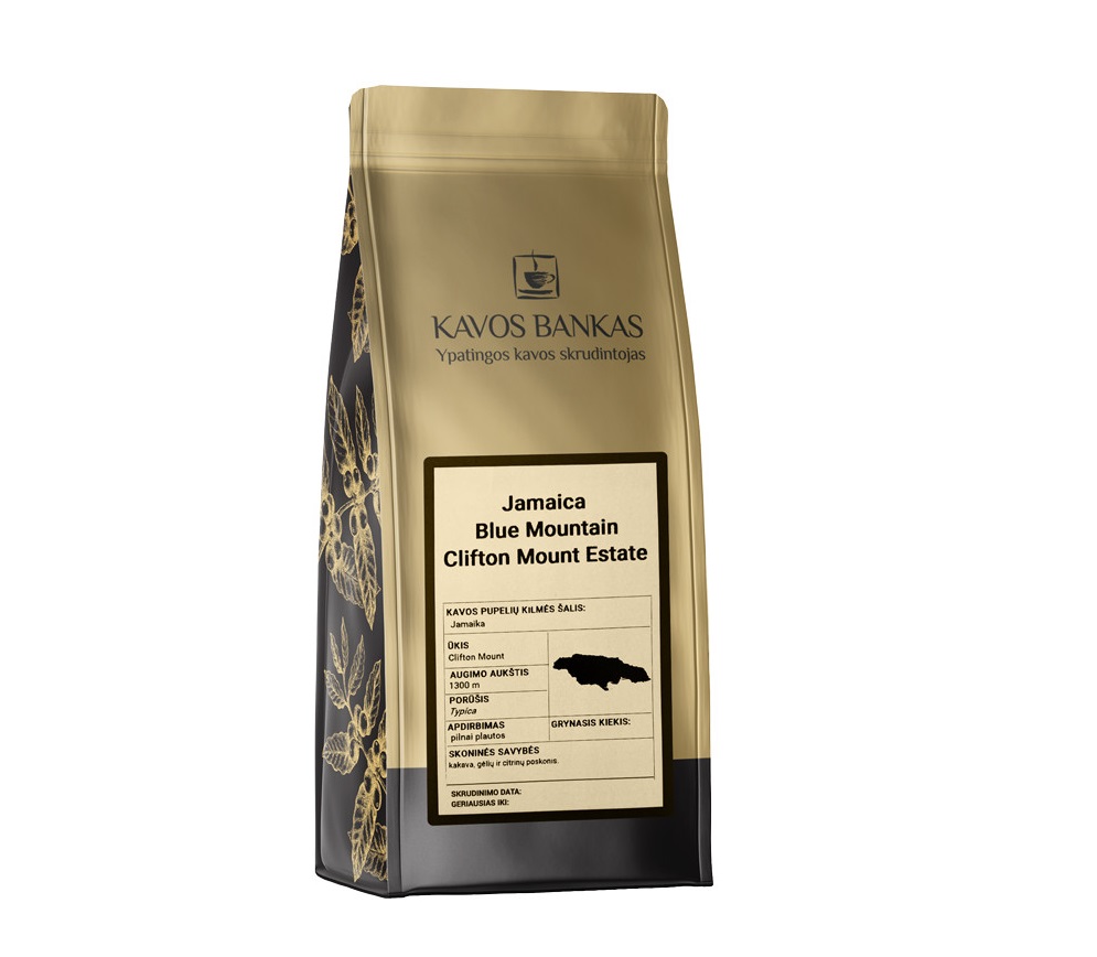 Jamaica Blue Mountain Clifton Mount Estate malta kava 50G