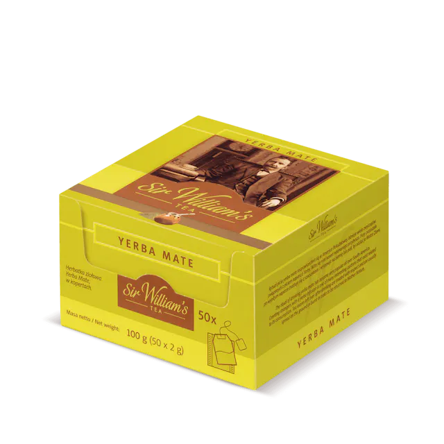 Sir William’s Yerba Mate Arbata: Pasikelkite Gamtos Energija 50 vnt.