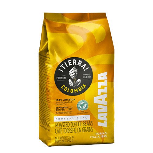 Kavos pupelės Lavazza Tieraa Colombia 1kg