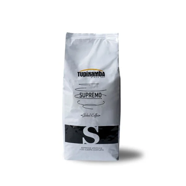 Tupinamba Supremo kavos pupelės – Išskirtinė 70% Arabika ir 30% Robusta derinio harmonija (1 kg)