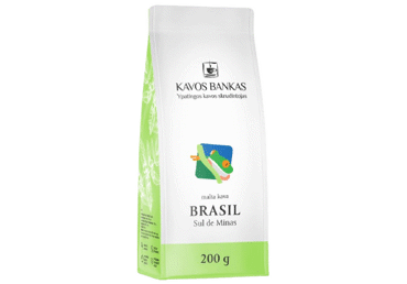Kavos bankas Brasil Sul de Minas malta kava 200g