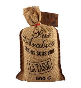 PUR ARABICA kavos pupelės, 500 g.