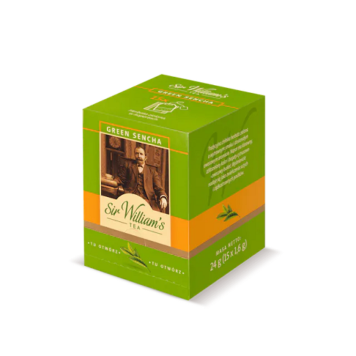 Sir Williams Green Sencha arbata 15 pak.