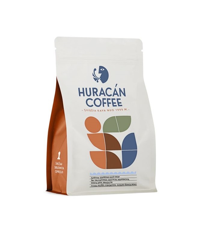 HURACAN COFFEE Levantine kavos pupelės 150g