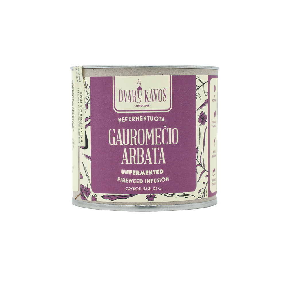 Dvaro kavos gauromečio arbata (nefermentuota), 10g