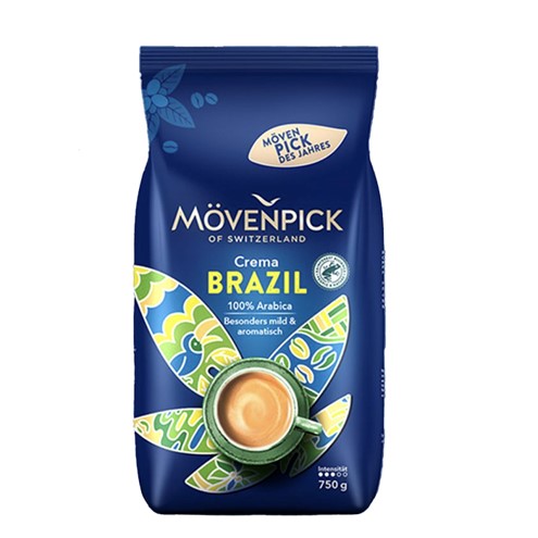MOVENPICK BRAZIL kavos pupelės 750 g