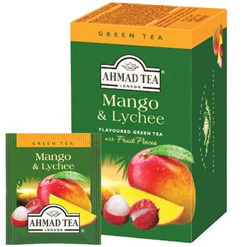 Ahmad Mango ir ličių arbata 20pak.