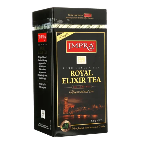 Juodoji Ceilono Arbata IMPRA Royal Elixir Tea 200 G.
