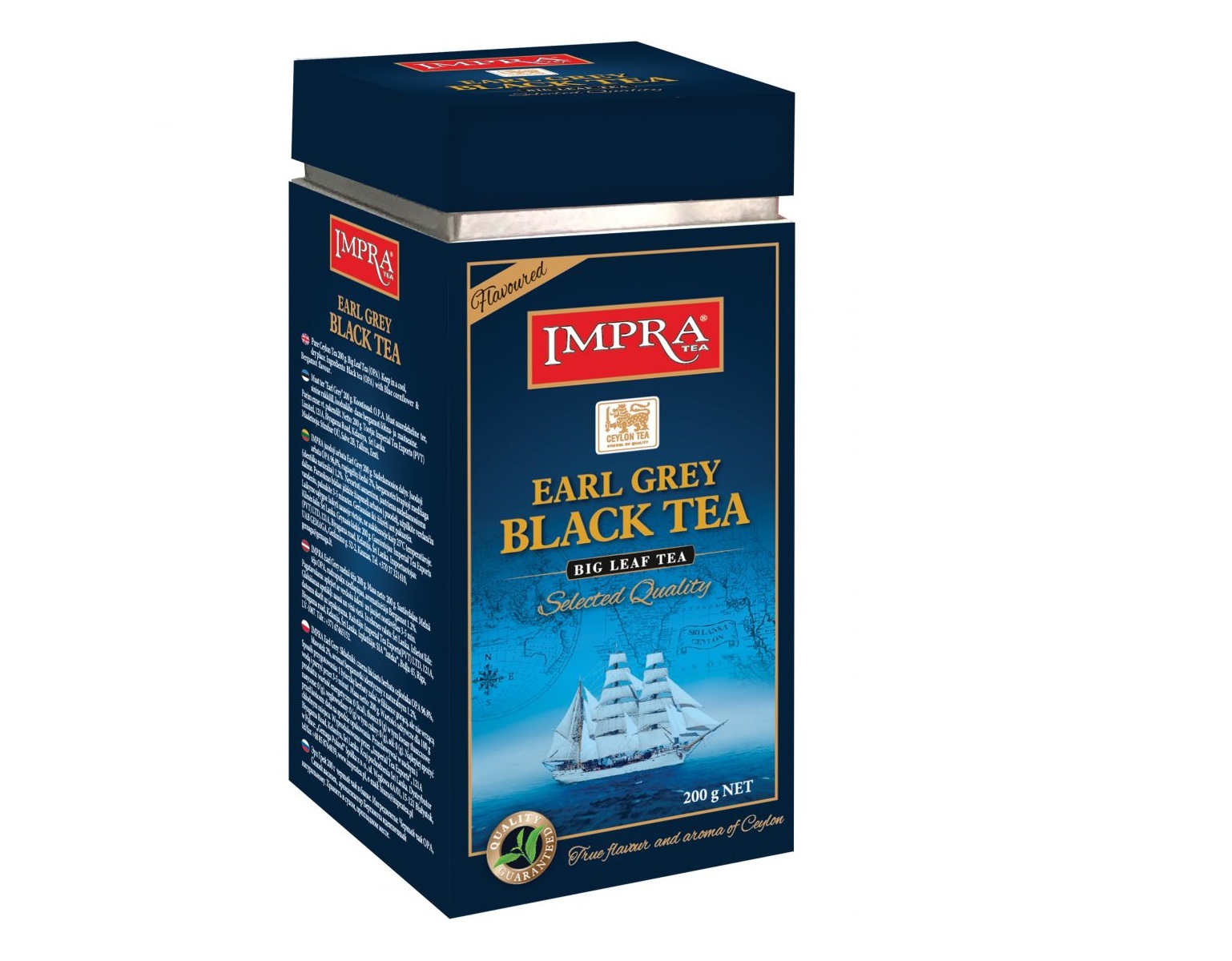 Juodoji Ceilono arbata IMPRA EARL GREY 200g