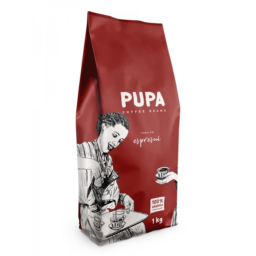 PUPA tobulam espresui 1 Kg pupelės