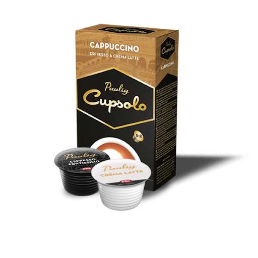 Paulig cupsolo capuccino 8+8 kapsulių