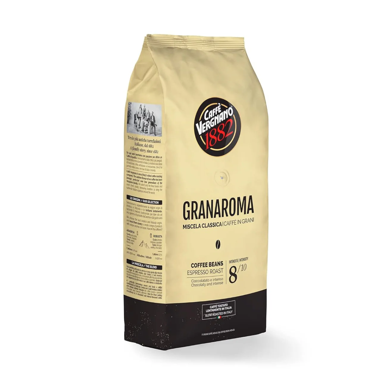 Caffe Vergnano Gran Aroma kavos pupelės, 1kg