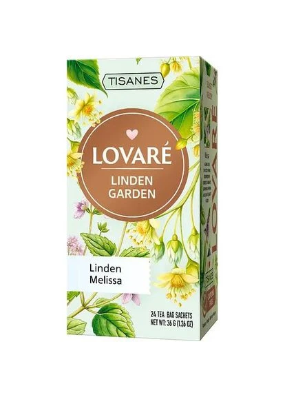 LOVARE TIZANES linden garden 1,5g x 24