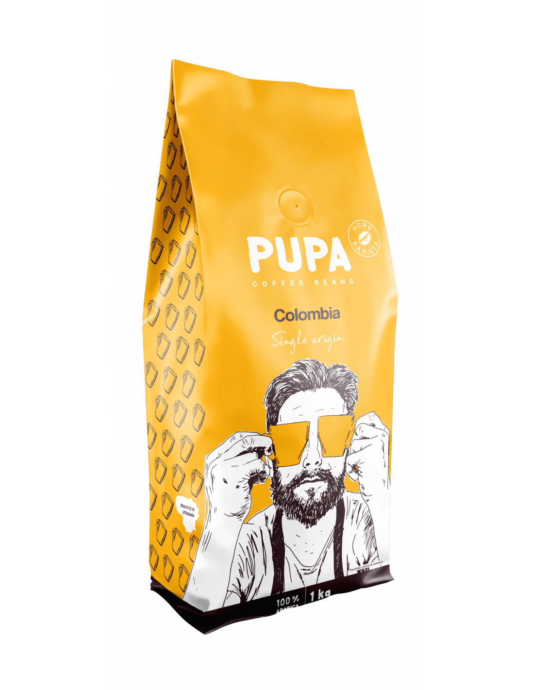 PUPA Colombia, kavos pupelės, 1kg