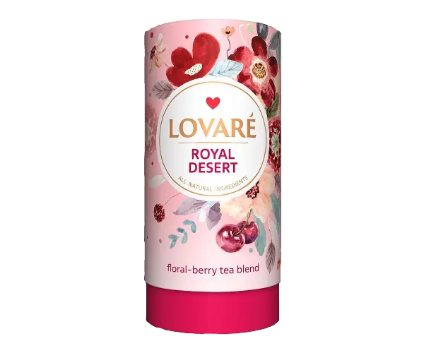 Lovare Royal Desert arbata juodoji  80 g.