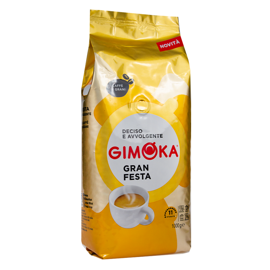 Gimoka Gran Festa kavos pupelės 1kg
