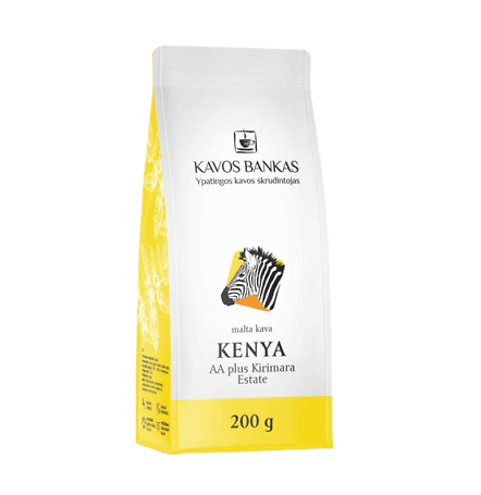 Kavos bankas „Kenya AA plus Kirimara” malta kava