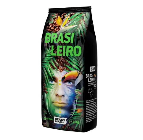 BEAN RESPUBLIC Brasileiro 1kg kavos pupelės